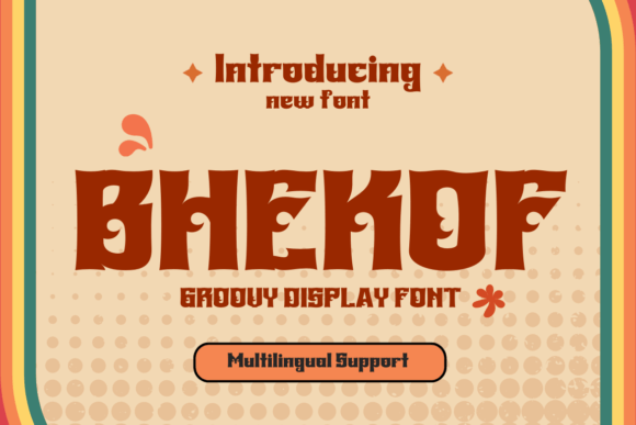 Bhekof: A Display Font That Makes Your Campaigns Instantly Recognizable