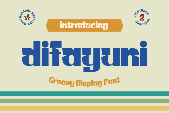 Difayuni: A Display Font Built for Scroll-Stopping Impact