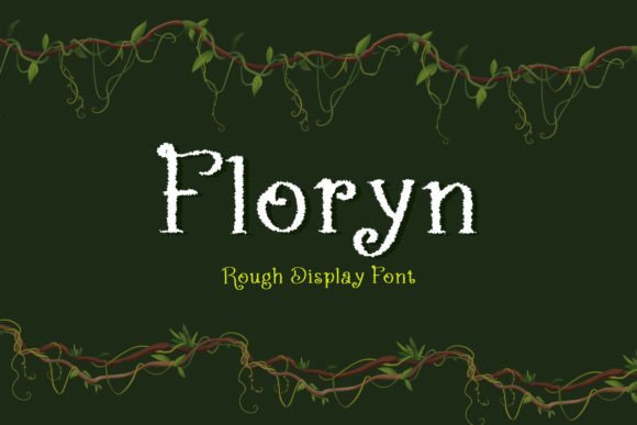 Floryn: A Whimsical Display Font That Feels Like Magic on Paper