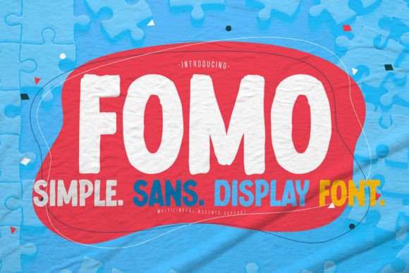 Fomo: A Bold Display Font That Cuts Through the Feed