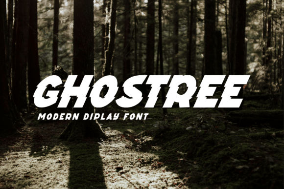 Ghostree: A Bold Display Font That Elevates Digital Branding