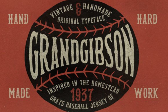 Grand Gibson: A Vintage Display Font with Editorial Soul