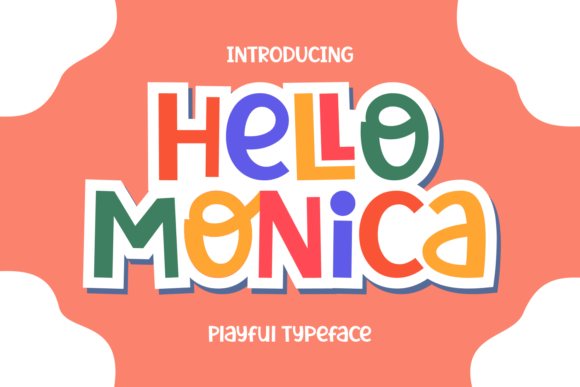Hello Monica: A Playful Handwritten Display Font for Real Branding