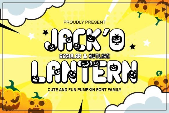 Jack O Latern: A Playful Horror Display Font for Handmade Creators