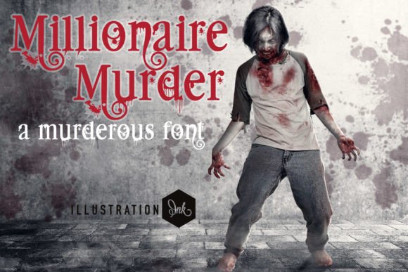 Millionaire Murder: A Serif Display Font with Editorial Bite