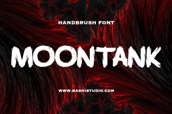 Moontank: A Handbrush Display Typeface for Thoughtful Editorial Design