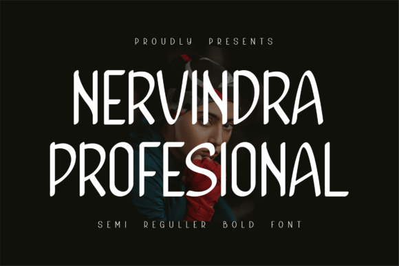 Nervindra Pro: A Bold Display Font for High-Energy Branding