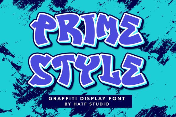 Prime Style: A Graffiti Display Font That Breathes Life Into Editorial Moments