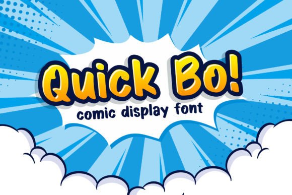 Quick Bo: A Playful Display Font for Light-Hearted Editorial Moments