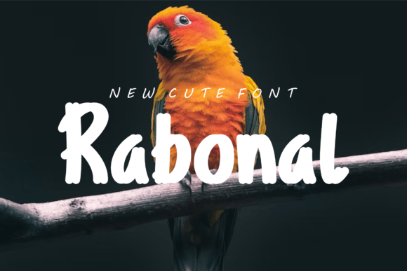 Rabonal: A Bold, Elegant Display Font for Handmade Creators
