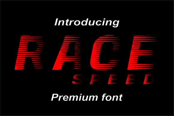 Race Speed: A Bold, High-Octane Display Font
