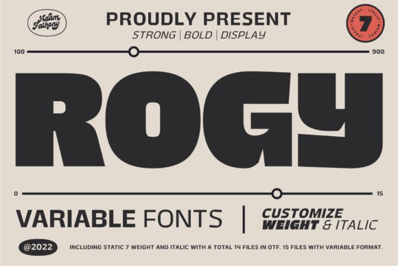 Rogy: A Display Font That Holds Its Ground in Real Campaigns