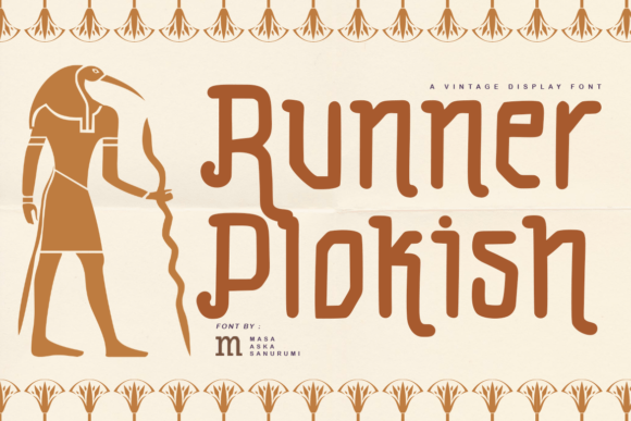 Runner Plokish: A Handwritten Font That Builds Trust and Charm