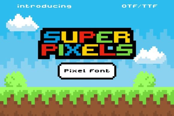 Super Pixels: A Display Font That Pops in Fast-Scrolling Feeds