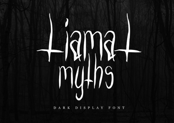Tiamat Myths: A Display Font That Commands Attention