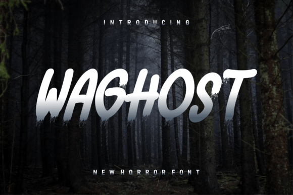 Waghost: A Bold, Beautiful Display Font for Real Branding Work