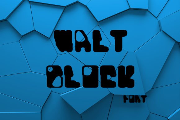 Walt Block: A Bold, Friendly Display Font for Digital Brands